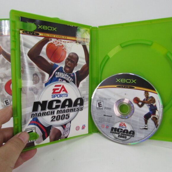 XBOX Games Lot of 3 Basketball with Manuals and Discs NBA NCAA Preowned - Picture 6 of 11